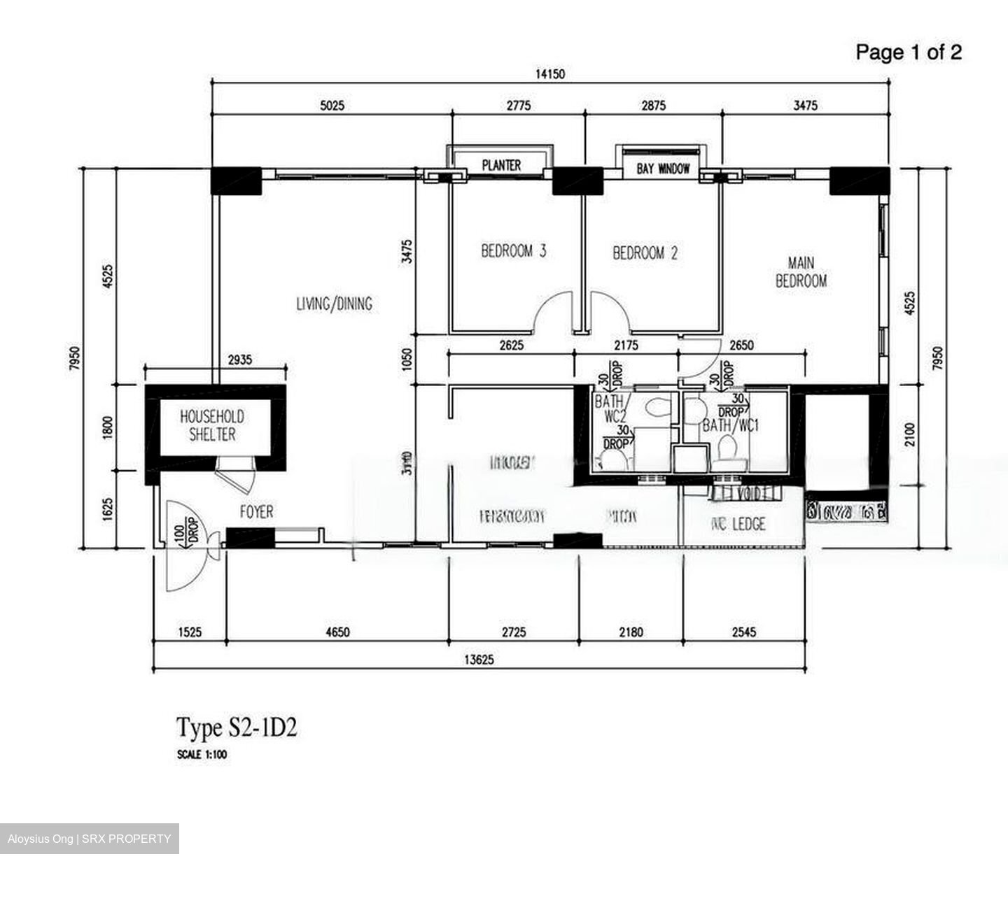 Blk 1 The Pinnacle@Duxton (Bukit Merah), HDB 5 Rooms #455841721